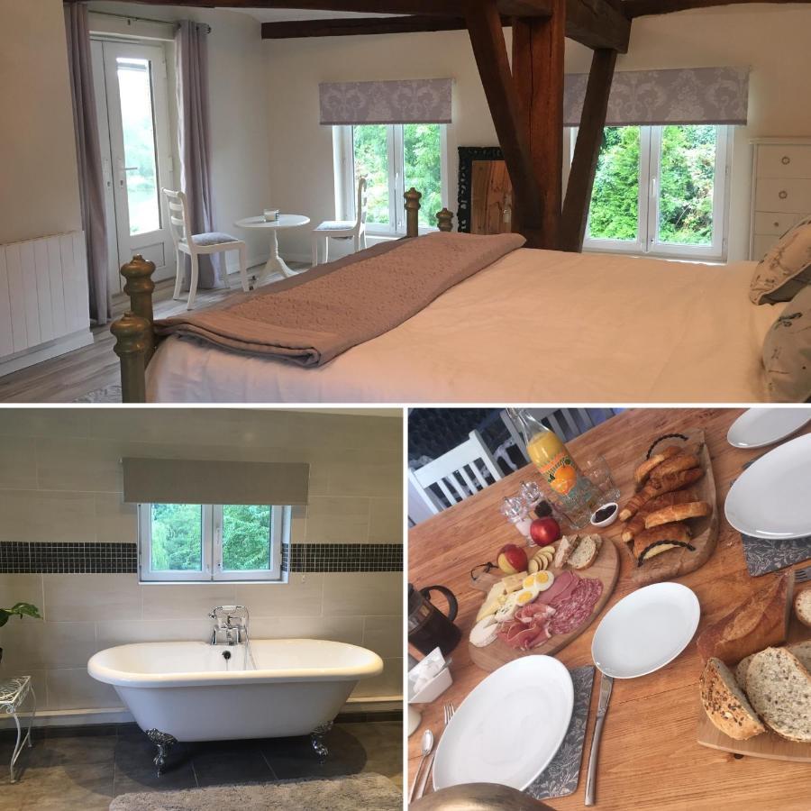 Chez Broche Bed & Breakfast Mazerolles  ภายนอก รูปภาพ